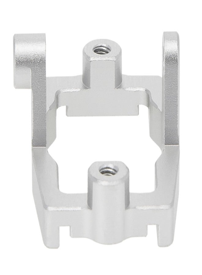 MEUS RACING TRX4M Servo Mount TRX4M Upgrade Parts Accessories for TRX4M Defender/Bronco/K10/F150 1/18 RC Crawler Car (Silver) - Image 5